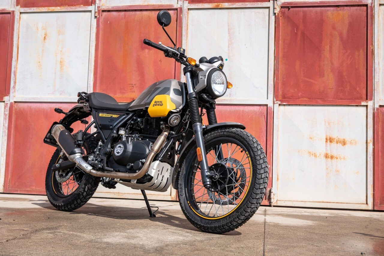 Royal Enfield Scram 411, urban enduro